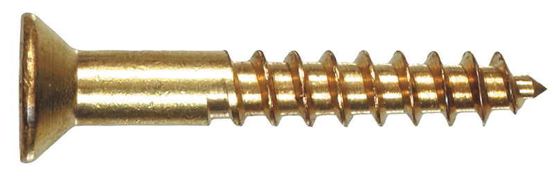 HILLMAN - Hillman No. 9 X 1 in. L Phillips Zinc-Plated Wood Screws 100 pk [385726]