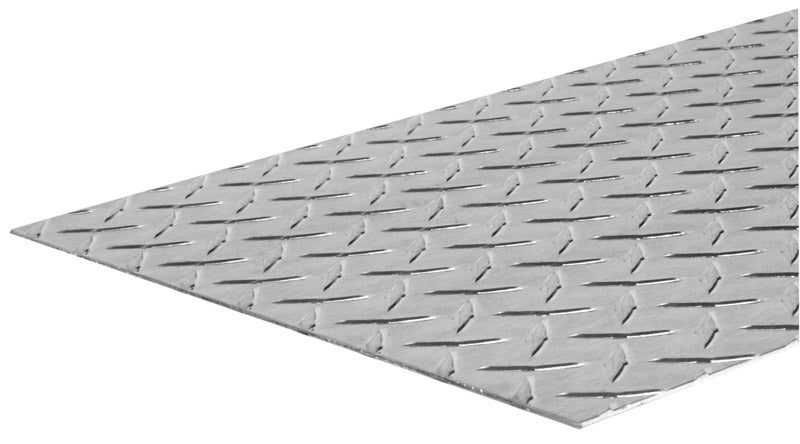 BOLTMASTER - Boltmaster 24 in. 12 in. Uncoated Steel Diamond Tread Plate