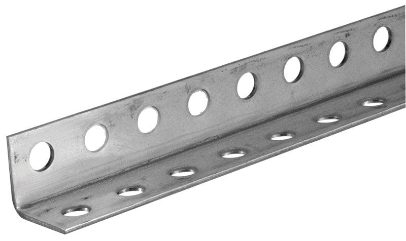 STEELWORKS - SteelWorks 0.064 in. X 1-1/4 in. W X 36 in. L Steel Perforated Angle