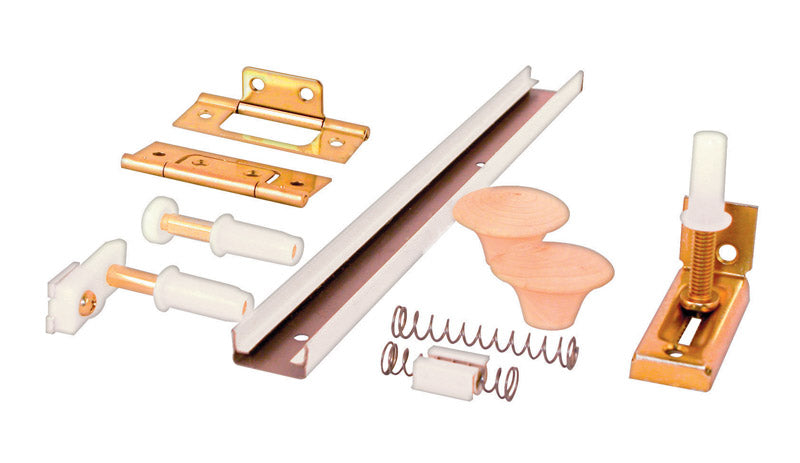 PRIME-LINE - Prime-Line White Steel Hardware Kit 1 pk [161796]