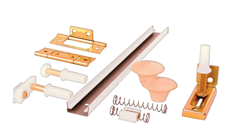 PRIME-LINE - Prime-Line White Steel Hardware Kit 1 pk [161797]