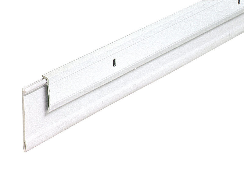 M-D - M-D White Aluminum Sweep For Garage Doors 36 in. L X 3/4 in.