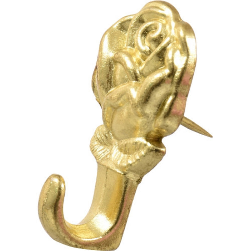 HILLMAN - Hillman AnchorWire Gilt Gold Push Pin Picture Hook 10 lb 3 pk - Case of 10 [122320]