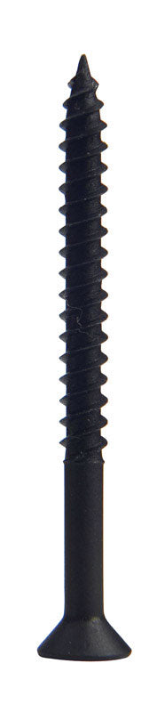 HILLMAN - Hillman No. 8 X 2 in. L Phillips Black Phosphate Cabinet Screws 100 pk