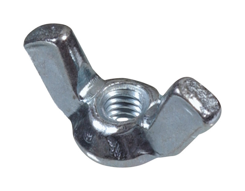 HILLMAN - Hillman 10 in. Zinc-Plated Steel SAE Wing Nut 100 pk