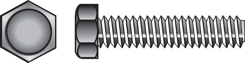 HILLMAN - Hillman 5/16 in. D X 2-1/2 in. L Zinc Plated Steel Hex Tap Bolt 100 pk