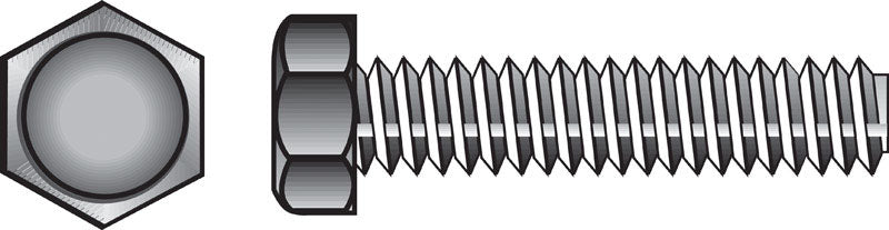 HILLMAN - Hillman 1/2 in. D X 1-1/2 in. L Zinc Plated Steel Hex Tap Bolt 50 pk