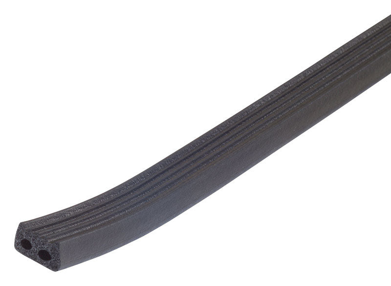 M-D - M-D Black EPDM Rubber Foam Weatherstrip For Auto and Marine 10 ft. L X 5/16 in.