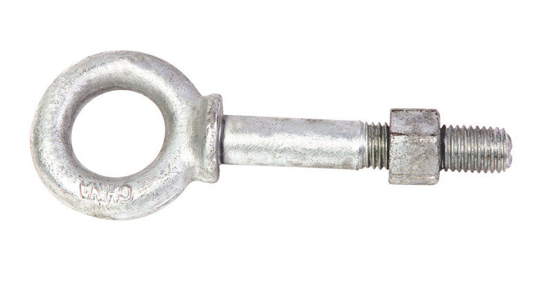 BARON - Baron 1/4 in. X 2 in. L Hot Dipped Galvanized Steel Shoulder Eyebolt Nut Included [22242]