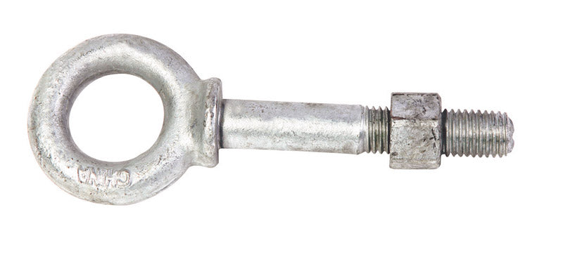 BARON - Baron 1/4 in. X 4 in. L Hot Dipped Galvanized Steel Shoulder Eyebolt Nut Included [22212]