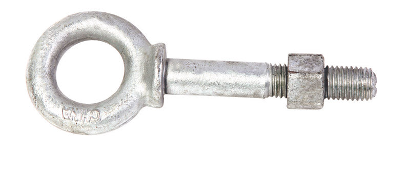 BARON - Baron 3/8 in. X 4 1/2 in. L Hot Dipped Galvanized Steel Shoulder Eyebolt Nut Included