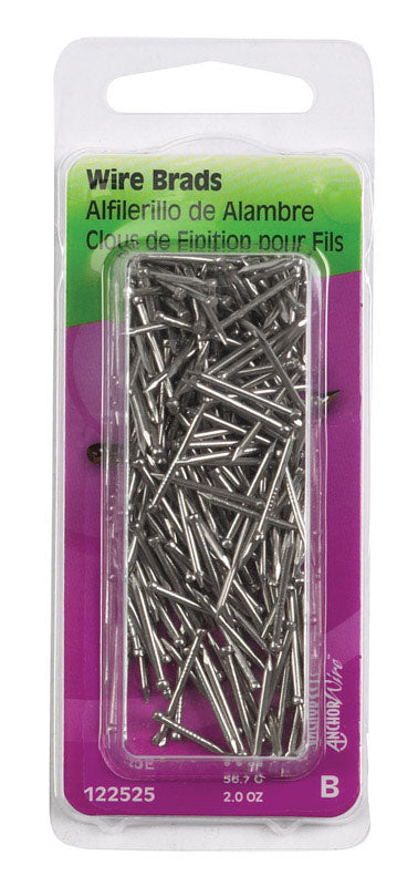 HILLMAN - Hillman 18 Ga. X 3/4 in. L Stainless Steel Brad Nails 1 pk 2 oz - Case of 6