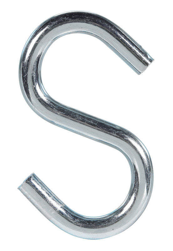 HAMPTON - Hampton Medium Zinc-Plated Silver Steel 2.75 in. L S-Hook 160 lb 1 pk - Case of 20