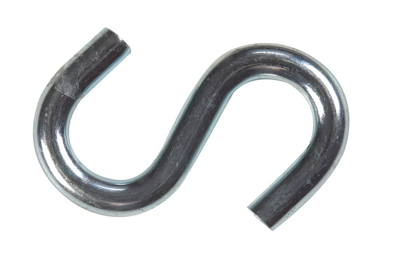 HAMPTON - Hampton Small Zinc-Plated Silver Steel 2.5 in. L S-Hook 250 lb 1 pk - Case of 20
