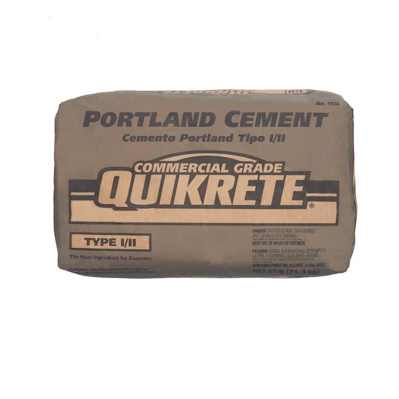 QUIKRETE - Quikrete Portland Type 1 Cement 47 lb Gray