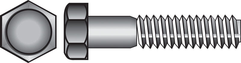 HILLMAN - Hillman 5/16 in. D X 1-1/2 in. L Hot Dipped Galvanized Steel Hex Bolt 100 pk