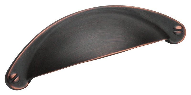 AMEROCK - Amerock Essential'Z Series Pull Cup Flush Pull Oil-Rubbed Bronze 1 pk