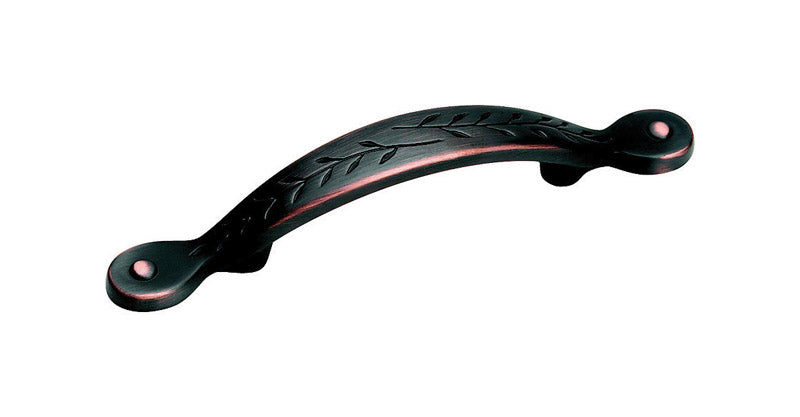 AMEROCK - Amerock Natures Splendor Inspirations Cabinet Pull 3 in. Oil-Rubbed Bronze 1 pk
