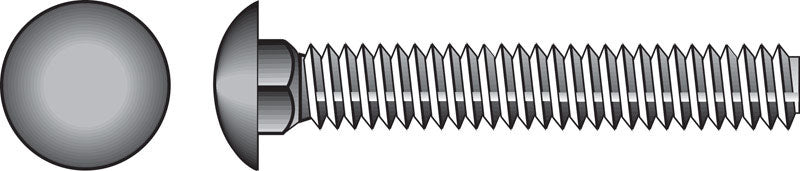 HILLMAN - Hillman 5/8 in. X 3 in. L Zinc-Plated Steel Carriage Bolt 25 pk