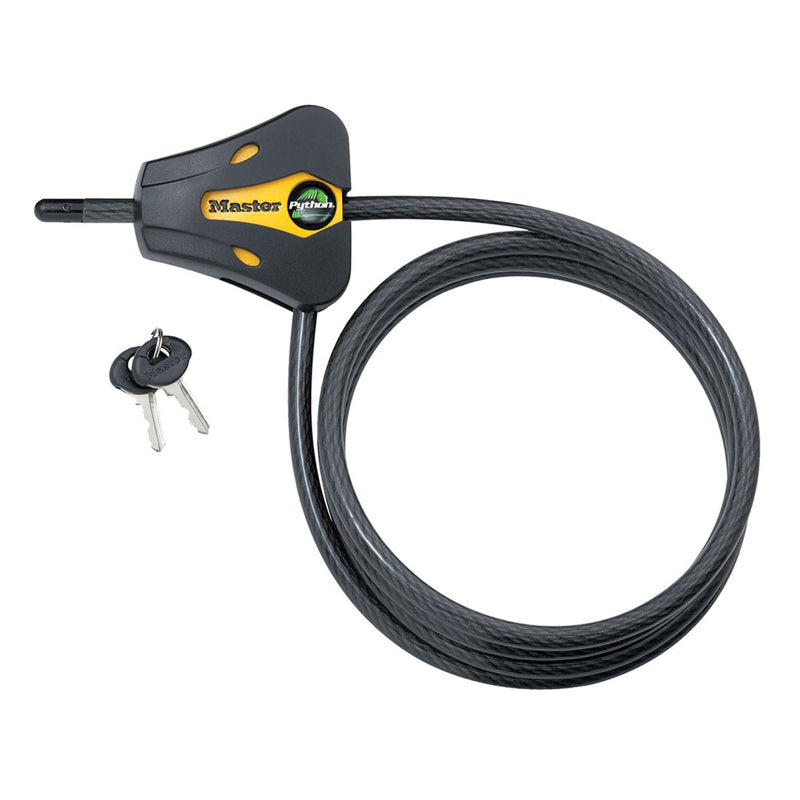 MASTER LOCK - Master Lock Python 5/16 in. D X 72 in. L Vinyl Coated Steel Adjustable Locking Cable