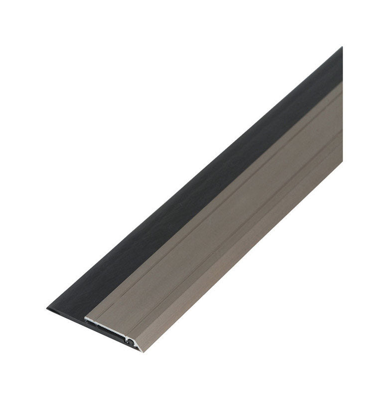 M-D - M-D Silver Aluminum/Vinyl Sweep For Doors 36 in. L X 1/4 in.