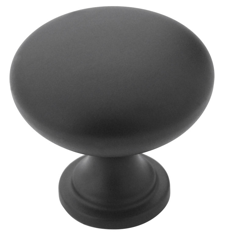 AMEROCK - Amerock Edona Round Cabinet Knob 1-1/4 in. D 1.13 in. Matte 1 pk