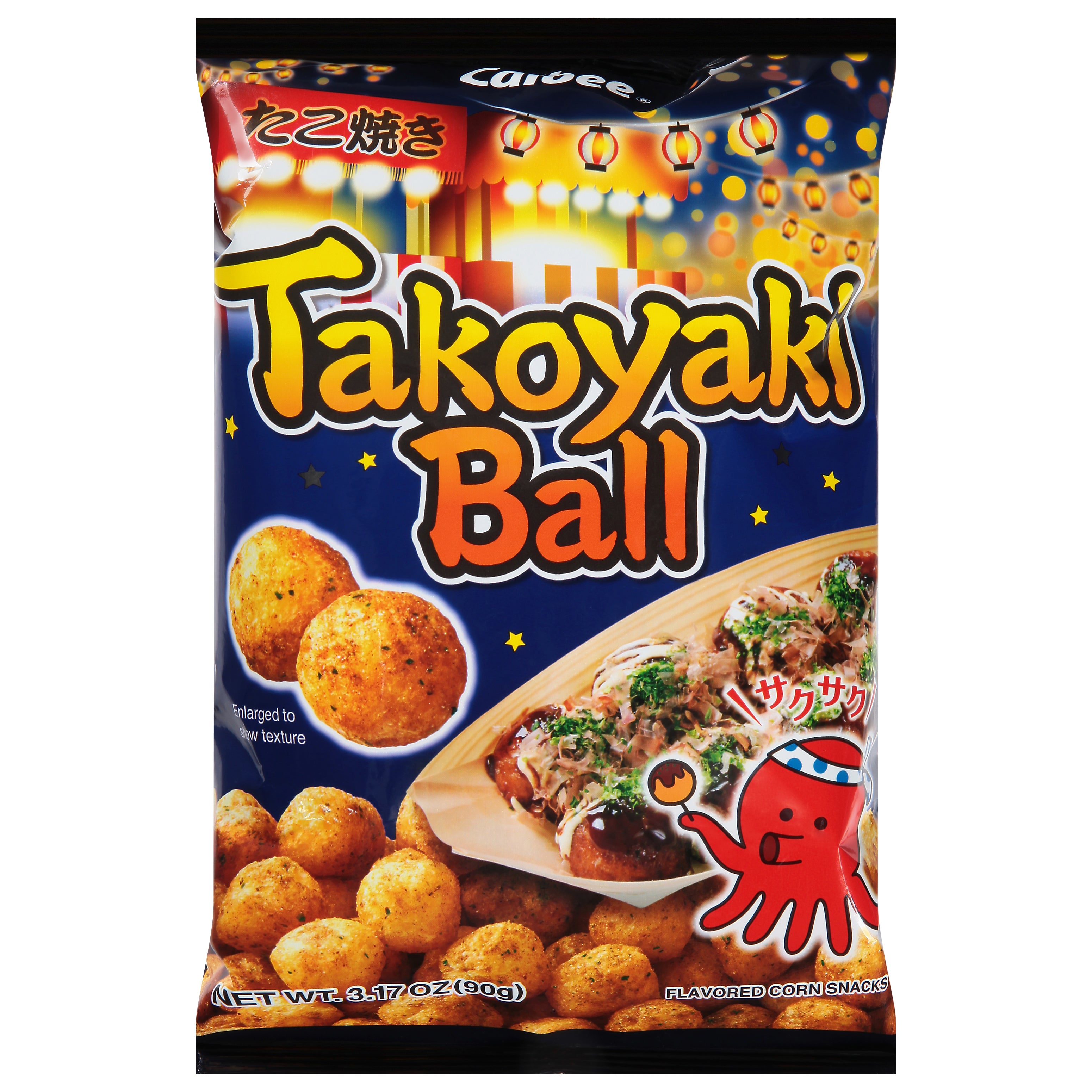 Calbee Takoyaki Ball 3.17 oz - Case of 6
