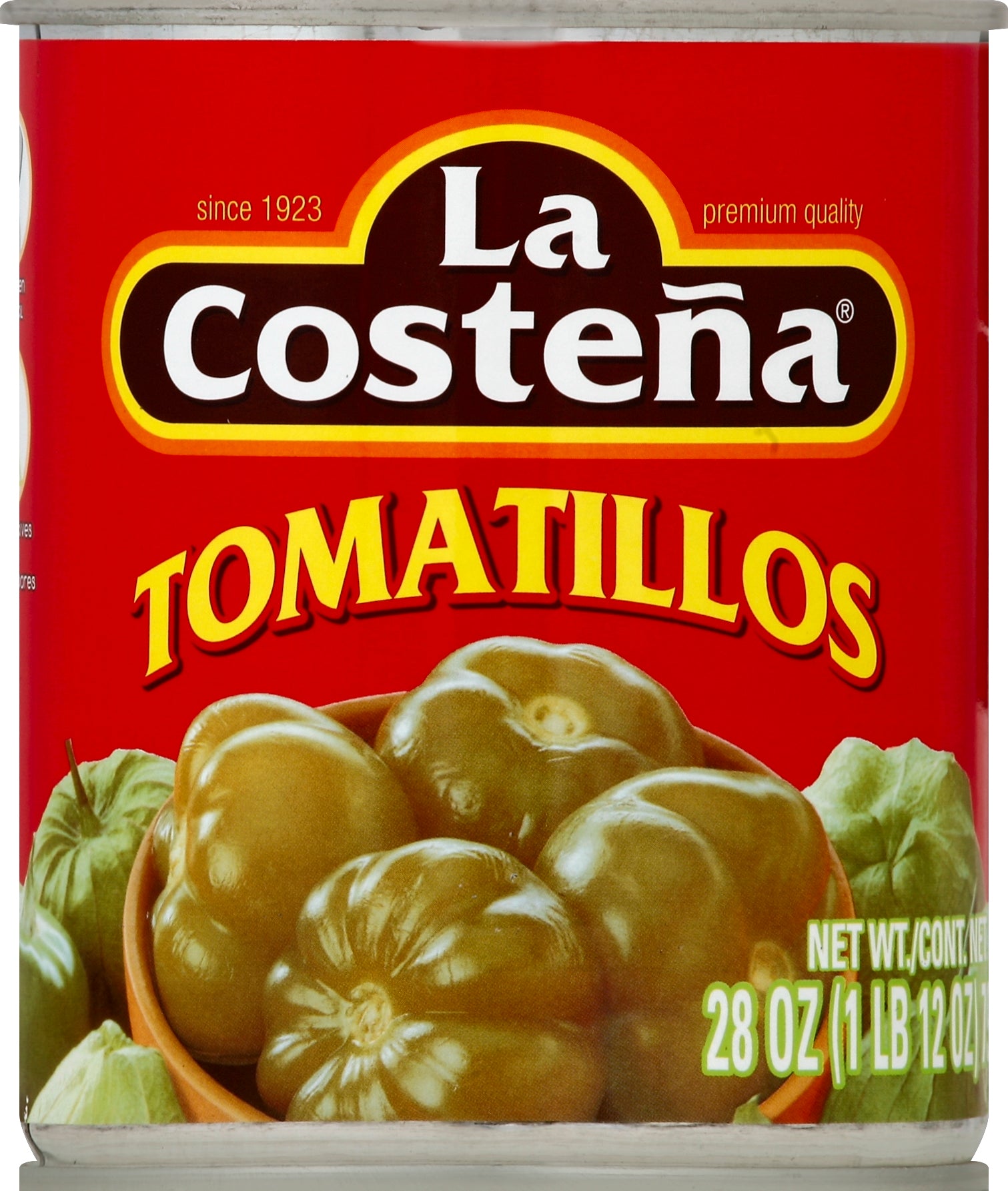 La Costena Tomatillos 28 oz - Case of 12