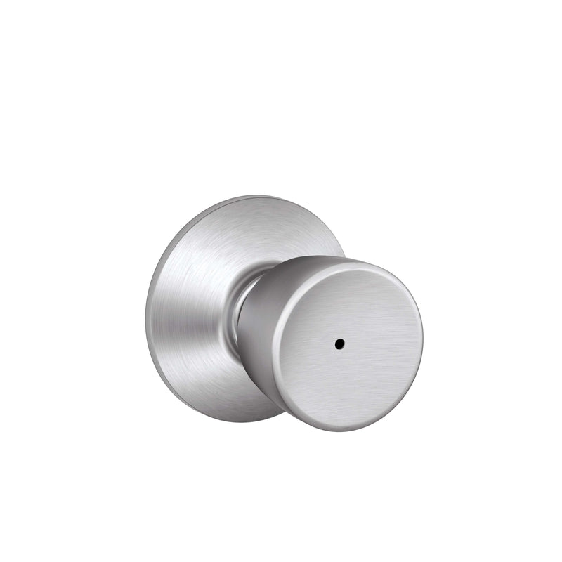 SCHLAGE - Schlage Bell Satin Chrome Privacy Lock 1-3/4 in.