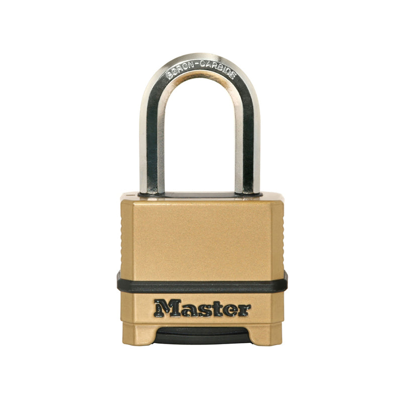 MASTER LOCK - Master Lock 2 in. H X 1-7/32 in. W X 2 in. L Steel Ball Bearing Locking Padlock Keyed Alike