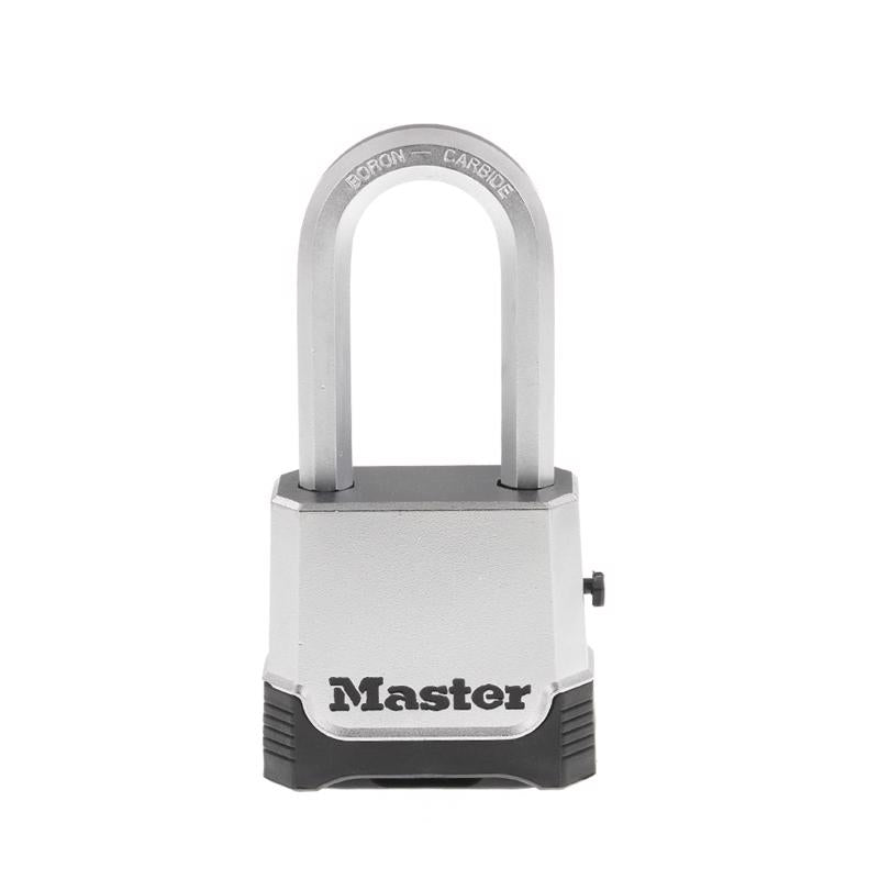 MASTER LOCK - Master Lock 4-25/64 in. H X 1-13/16 in. W X 2 in. L Steel Ball Bearing Locking Padlock