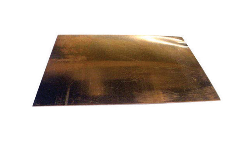 K&S - K&S 0.008 in. X 6 in. W X 12 in. L Coated Bright Phosphorus Bronze Plain Sheet Metal