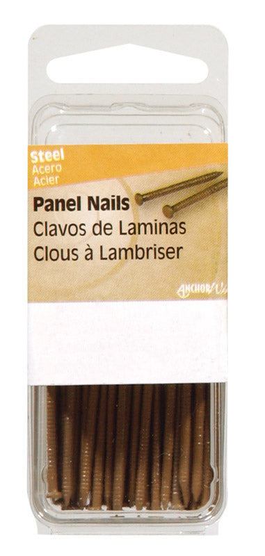 HILLMAN - Hillman 1-5/8 in. Panel Steel Nail Large Head - Case of 6 [532658]