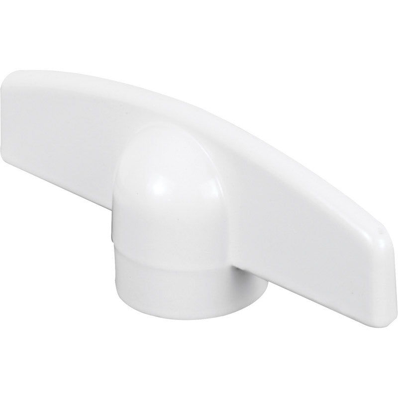 PRIME-LINE - Prime-Line Painted White Zinc Single-Arm Casement Tee-Crank Handle For Truth