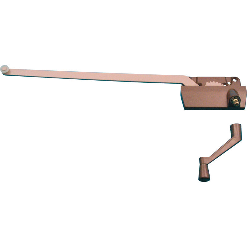 PRIME-LINE - Prime-Line Bronze Steel Left Single-Arm Casement Window Operator For Truth