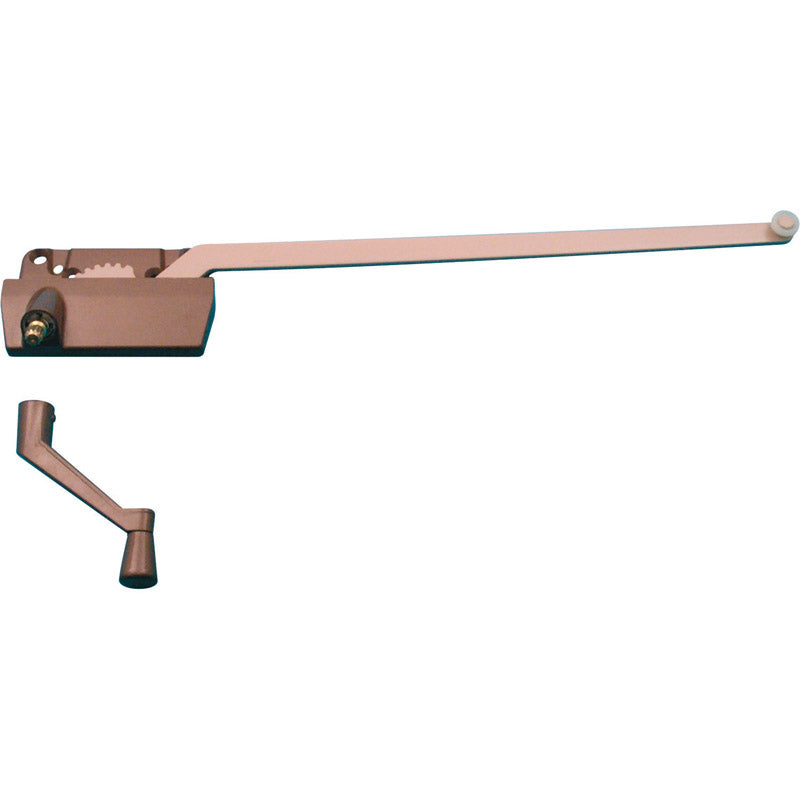 PRIME-LINE - Prime-Line Bronze Steel Right Single-Arm Casement Window Operator For Truth