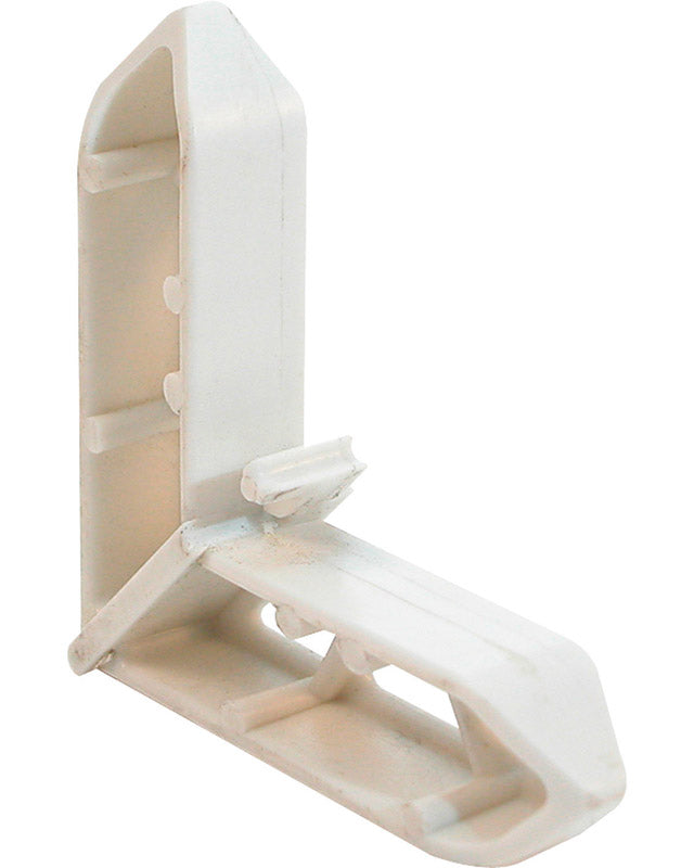 PRIME-LINE - Prime-Line Cream Plastic 3/4 in. W X 7/16 in. L Screen Frame Corner 1 pk