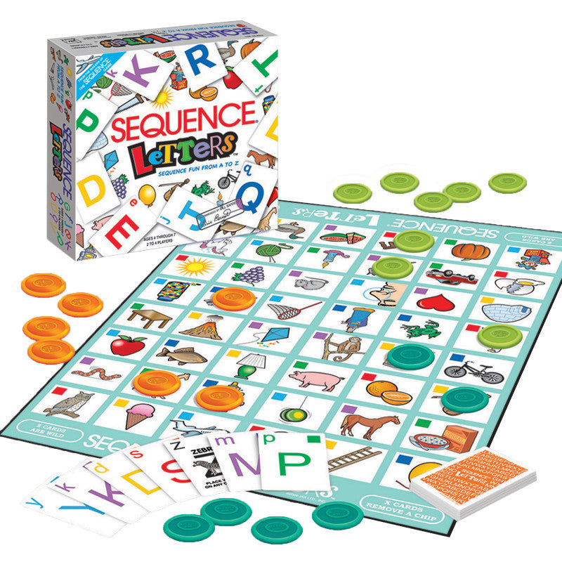 JAX LTD. - Sequence® Letters Board Game for Kids