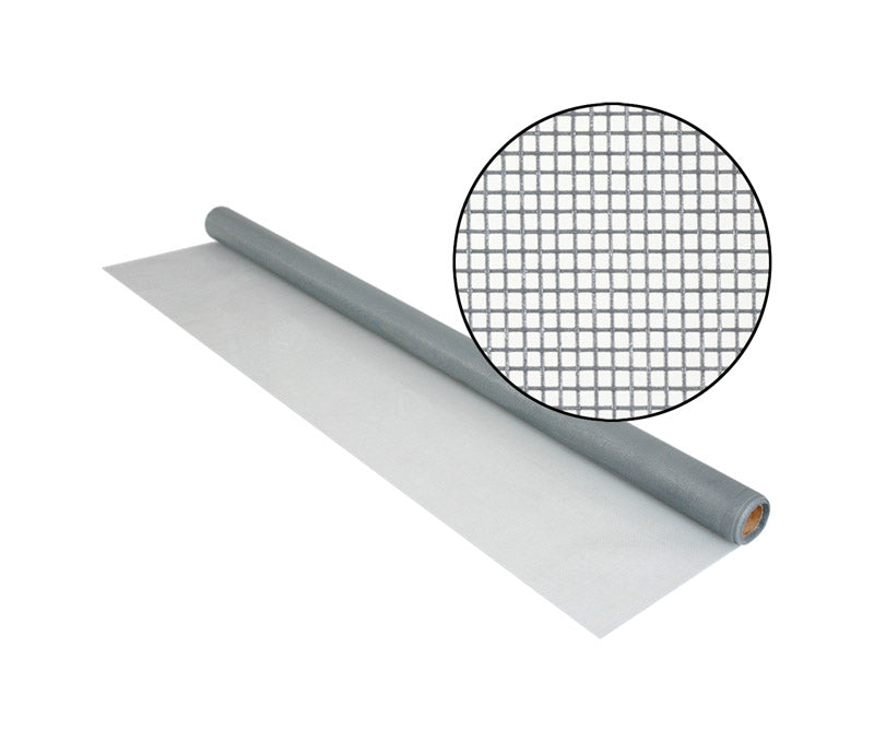 PHIFER WIRE - Phifer Wire 24 in. W X 84 in. L Gray Fiberglass Screen Cloth - Case of 8
