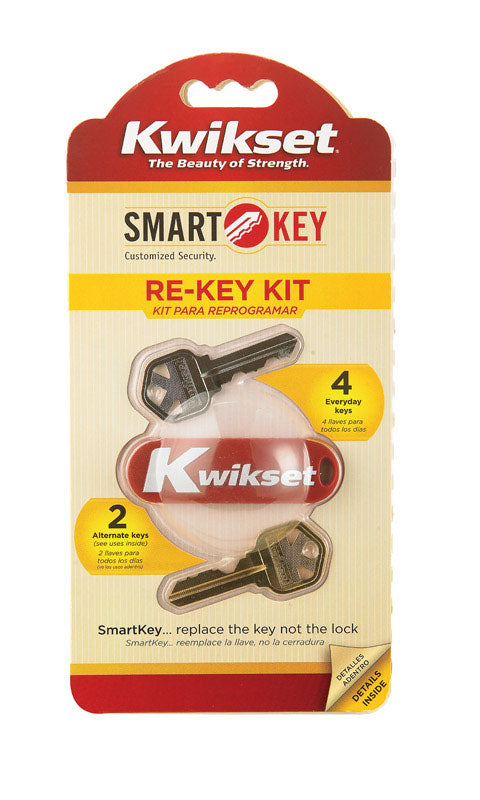 KWIKSET - Kwikset Metal Smart Key Re-Key Kit 1 pk