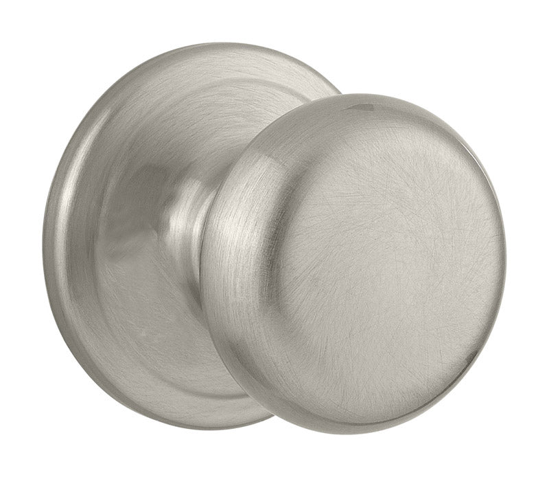 KWIKSET - Kwikset Juno Satin Nickel Passage Lockset 1-3/4 in.