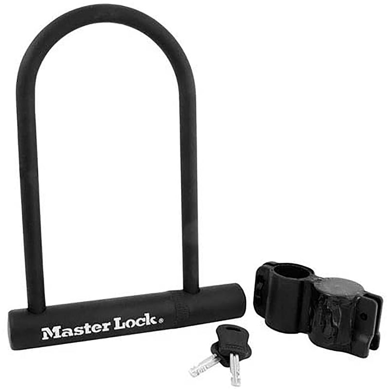 MASTER LOCK - Master Lock 8 in. H X 6-1/8 in. W Steel Double Locking U-Lock