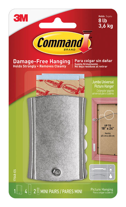 COMMAND - 3M Command Silver Picture Hanger 8 lb 1 pk - Case of 4