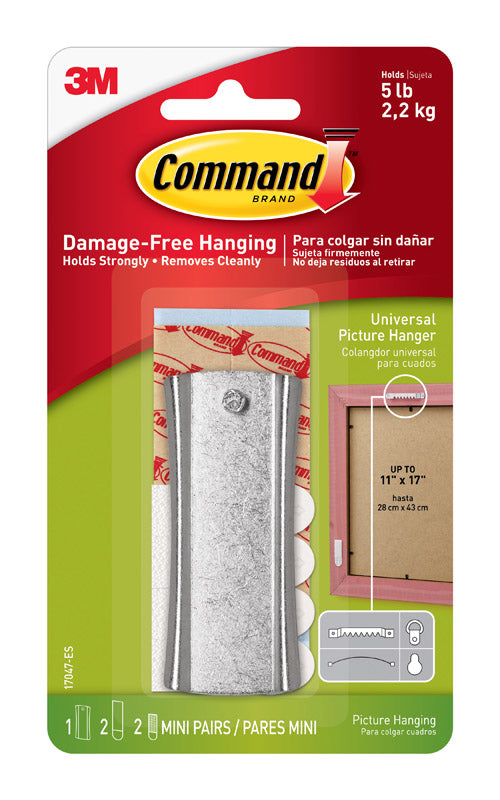 COMMAND - 3M Command Silver Assorted Picture Hanger 5 lb 1 pk - Case of 4