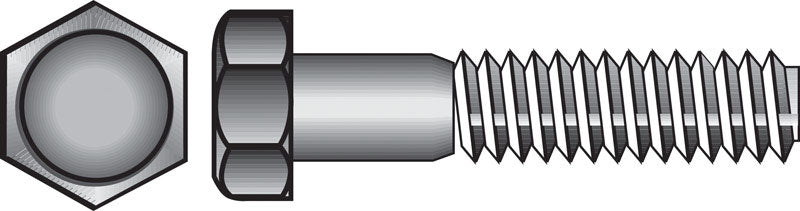 HILLMAN - Hillman 3/8 in. D X 5 in. L Hot Dipped Galvanized Steel Hex Bolt 50 pk