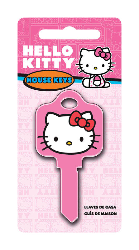 HILLMAN - Hillman Hello Kitty House/Office Key Blank 68 SC1 Single For Schlage Locks - Case of 5