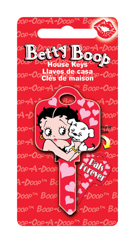 HILLMAN - Hillman Betty Boop Pals Forever House/Office Key Blank 68 SC1 Single For Schlage Locks - Case of 5