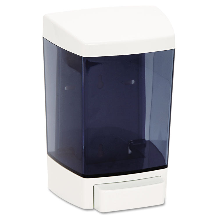 Impact Clearvu - ClearVu Plastic Soap Dispenser, 46 oz, 5.5 x 4.25 x 8.5, White