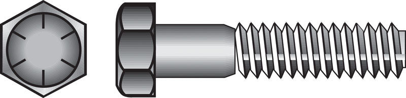 HILLMAN - Hillman 1/2 in. D X 4-1/2 in. L Heat Treated Steel Hex Head Cap Screw 25 pk