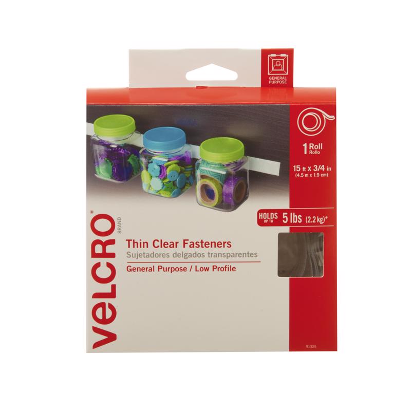 VELCRO BRAND - VELCRO Brand Medium Nylon Hook and Loop Fastener 180 in. L 1 pk